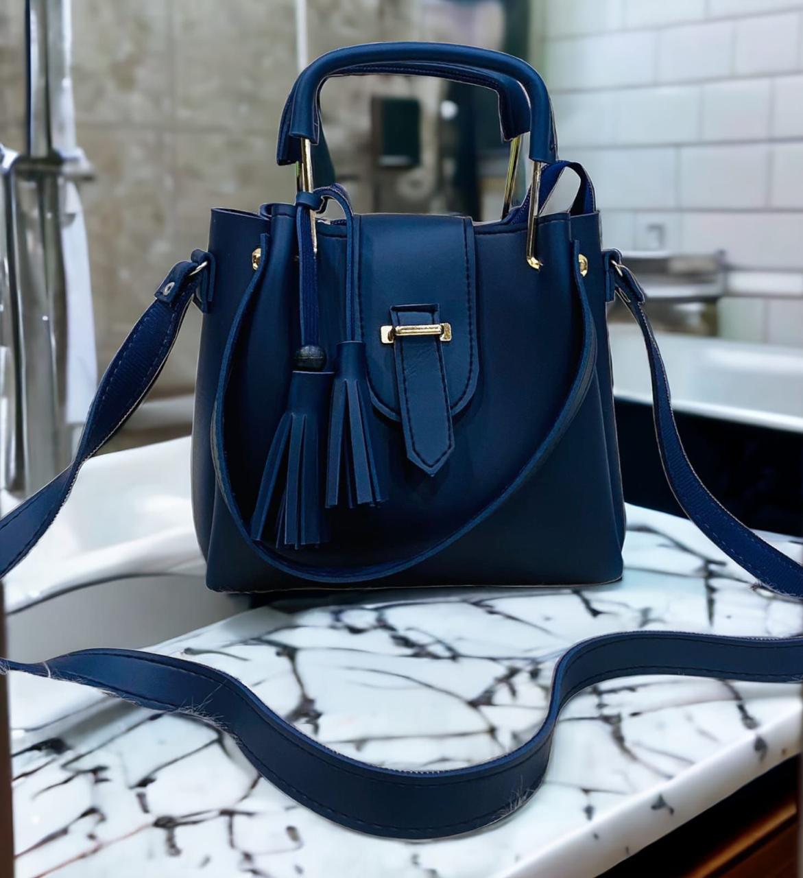 Blue Trendy bag