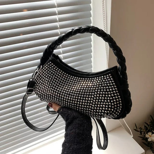 Black shoulder bag